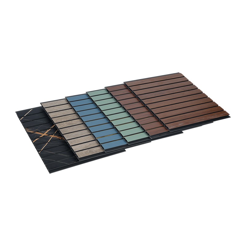 Vnitřní drážkovaný PVC panel Great Wall Obložení stěn obývacího pokoje